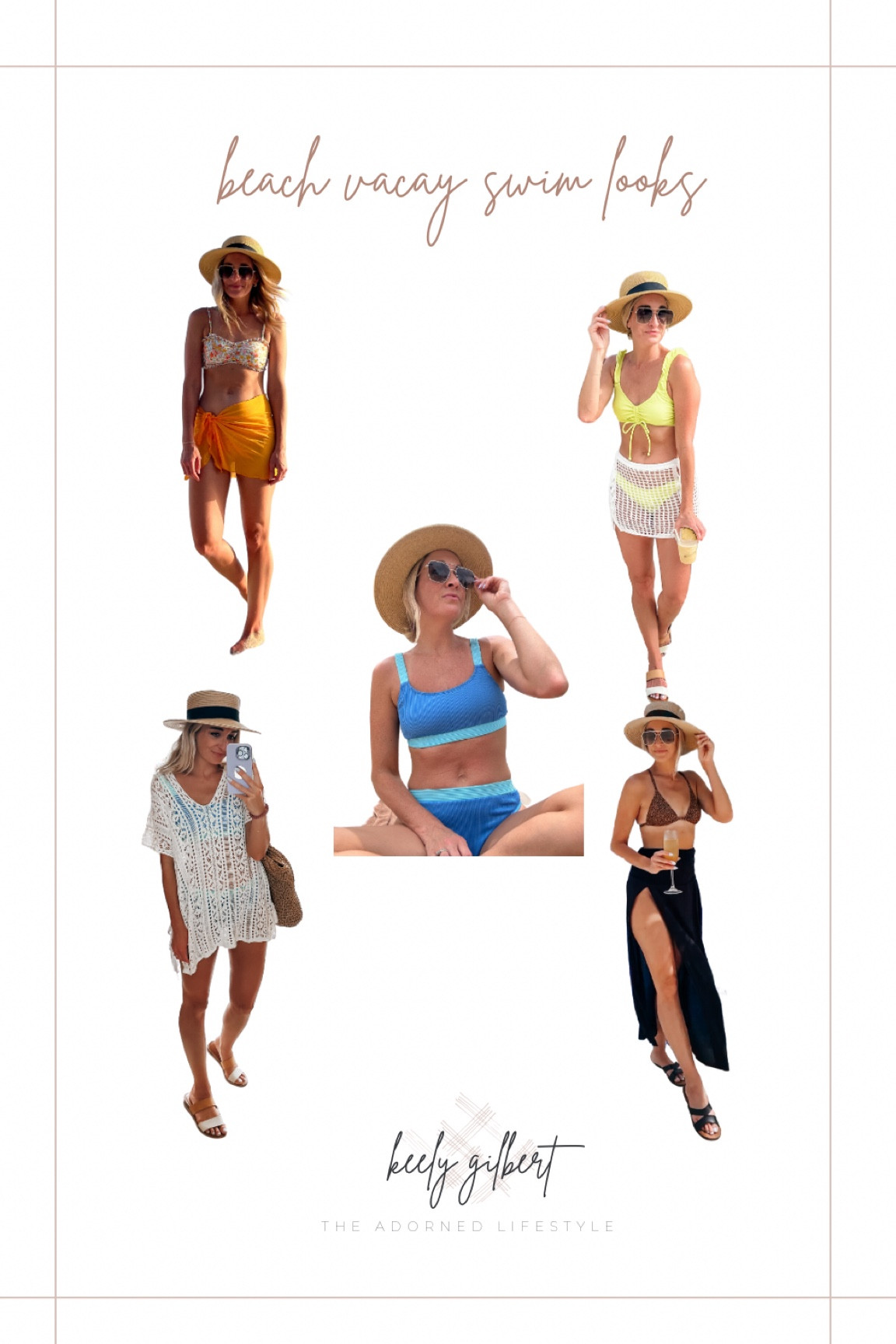 Recent beach vacay swim looks. From shein, amazon & target. All TTS

#LTKtravel #LTKSeasonal #LTKswim