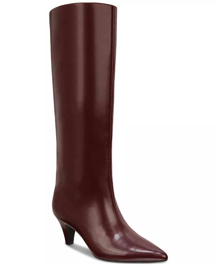 Women's Kaiaa Knee High Stovepipe Boots, Created for Macy's | Macy's