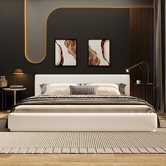 Streamdale FurnitureKing Upholstered Bed | Macy's
