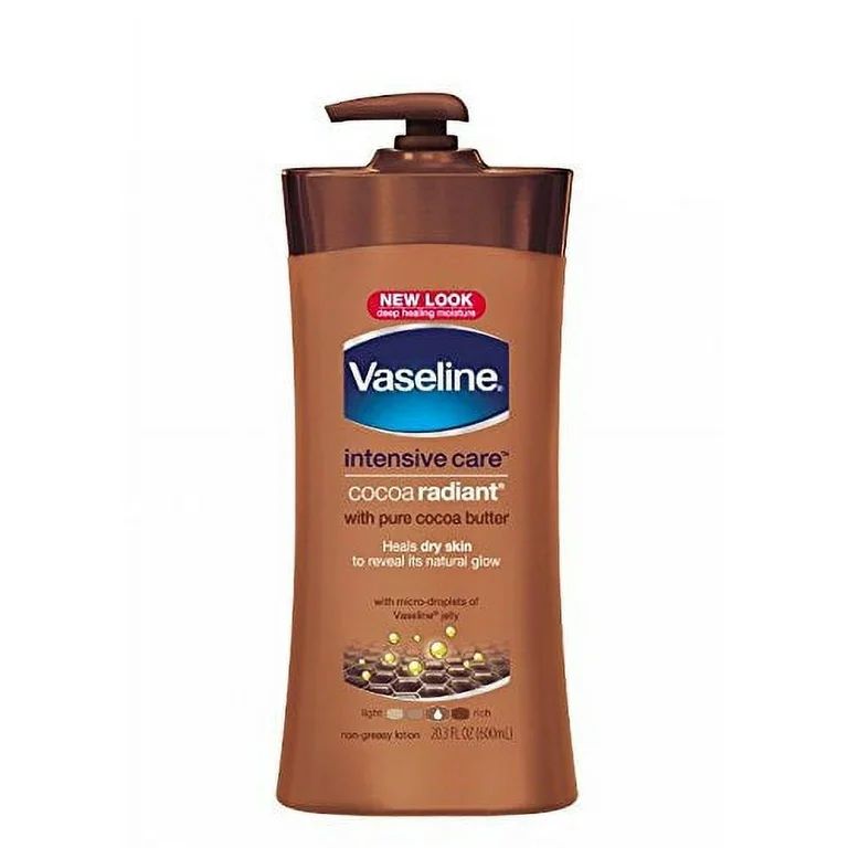 Vaseline Intensive Care Lotion, Cocoa Radiant, 20.3 oz - Walmart.com | Walmart (US)