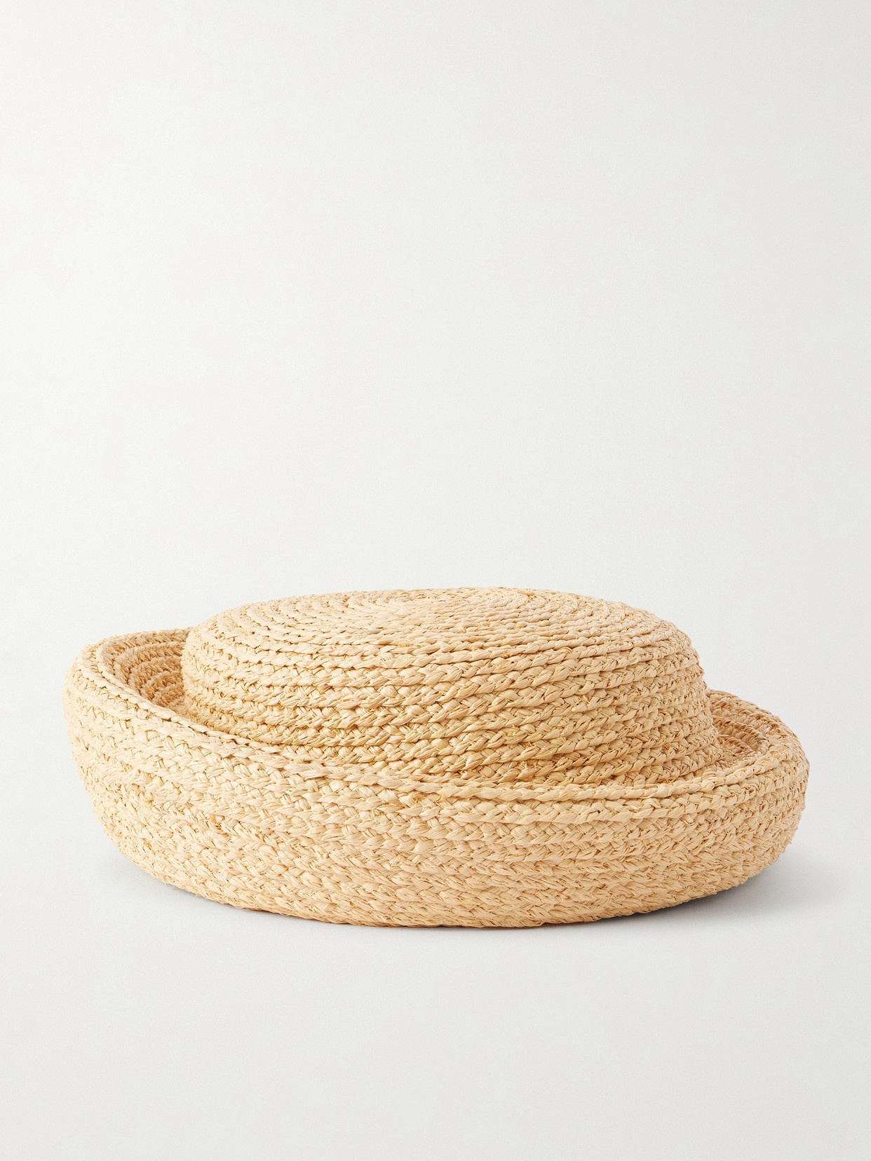 Gigi Burris - Laura Woven Raffia Pillbox Hat - Neutrals | NET-A-PORTER (US)
