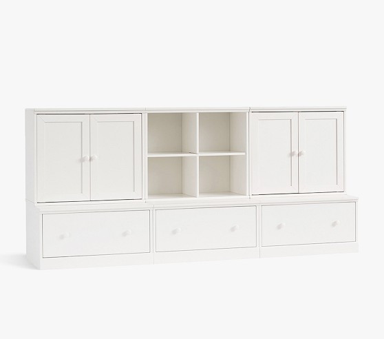 Cameron Cabinet & Cubby Wall Storage System | Pottery Barn Kids