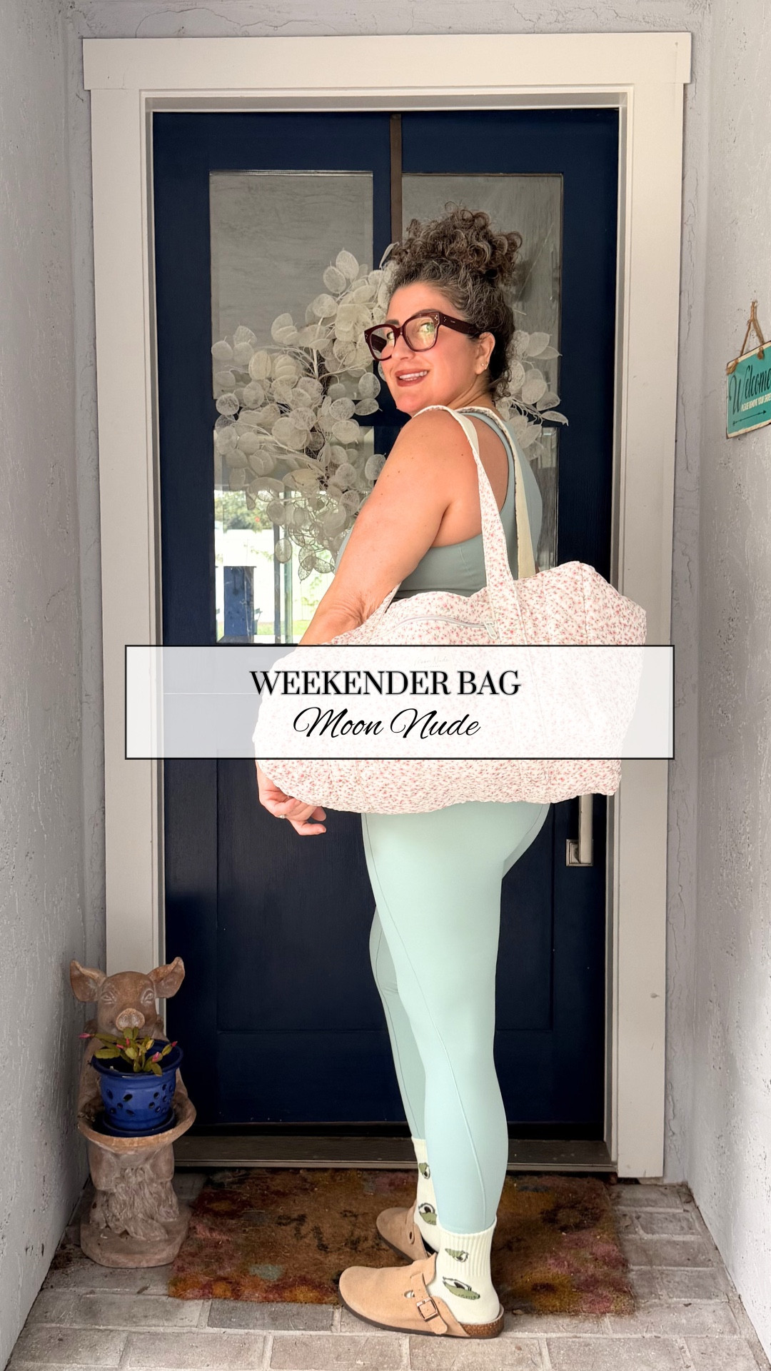  Bag Link 
https://moonnude.com/discount/SARA151 

POV: you’re going away for 2 days but packing like there’s no civilization where you’re headed

This handmade quilted duffel from @moon.nude somehow fit everything I “absolutely needed” for my weekend trip 

The floral print is gorgeous, the pink gingham interior is adorable, and the inside is way bigger than it looks

It even has a front pocket plus another zipper pocket attached to it for all the random little things that normally end up floating around at the bottom of my bag

No gatekeeping this one🫣

🔗 “SHOP” for details

Discount Code: SARA151 

#PackWithMe #WeekendTrip #TravelBag #mnpartner #MoonNudePartner

#LTKTravel