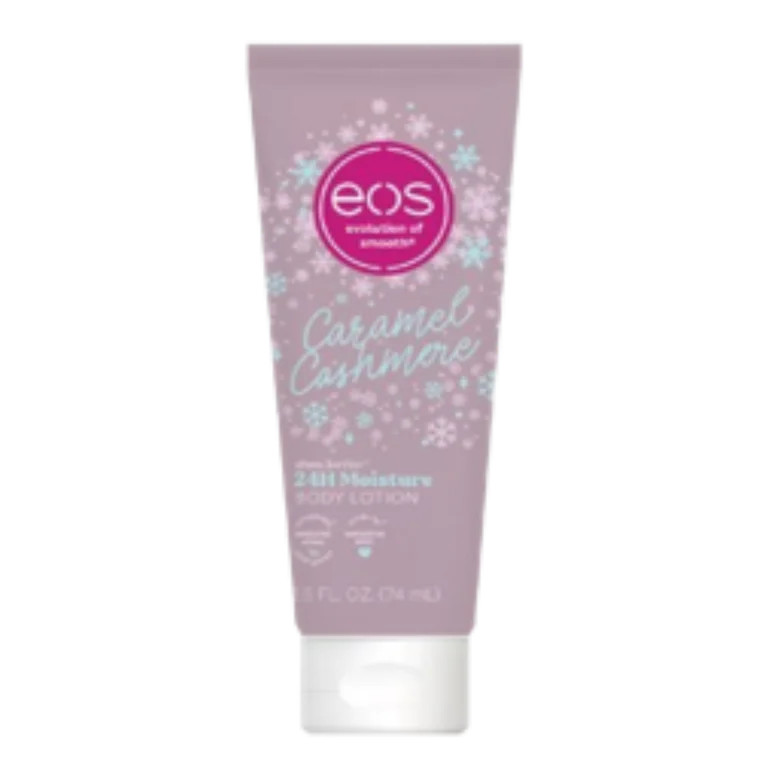eos Travel Shea Better 24H Moisture Body Lotion, Caramel Cashmere, 2.5 fl oz | Walmart (US)