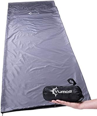 Vumos Sleeping Bag Liner and Camping Sheet – Silk Like Material for Travel - Has Full Length Zi... | Amazon (US)