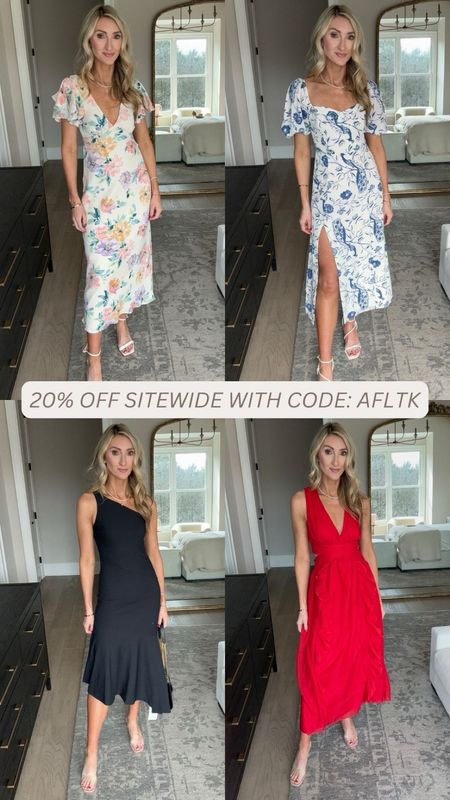LTK spring sale! Obsessed with these Abercrombie spring dresses! Use code : AFLTK for 20% off! 

#LTKsalealert #LTKSpringSale #LTKSeasonal