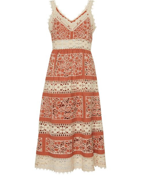 Joah embroidery sleeveless midi dress - SEA NEW YORK | 24S US