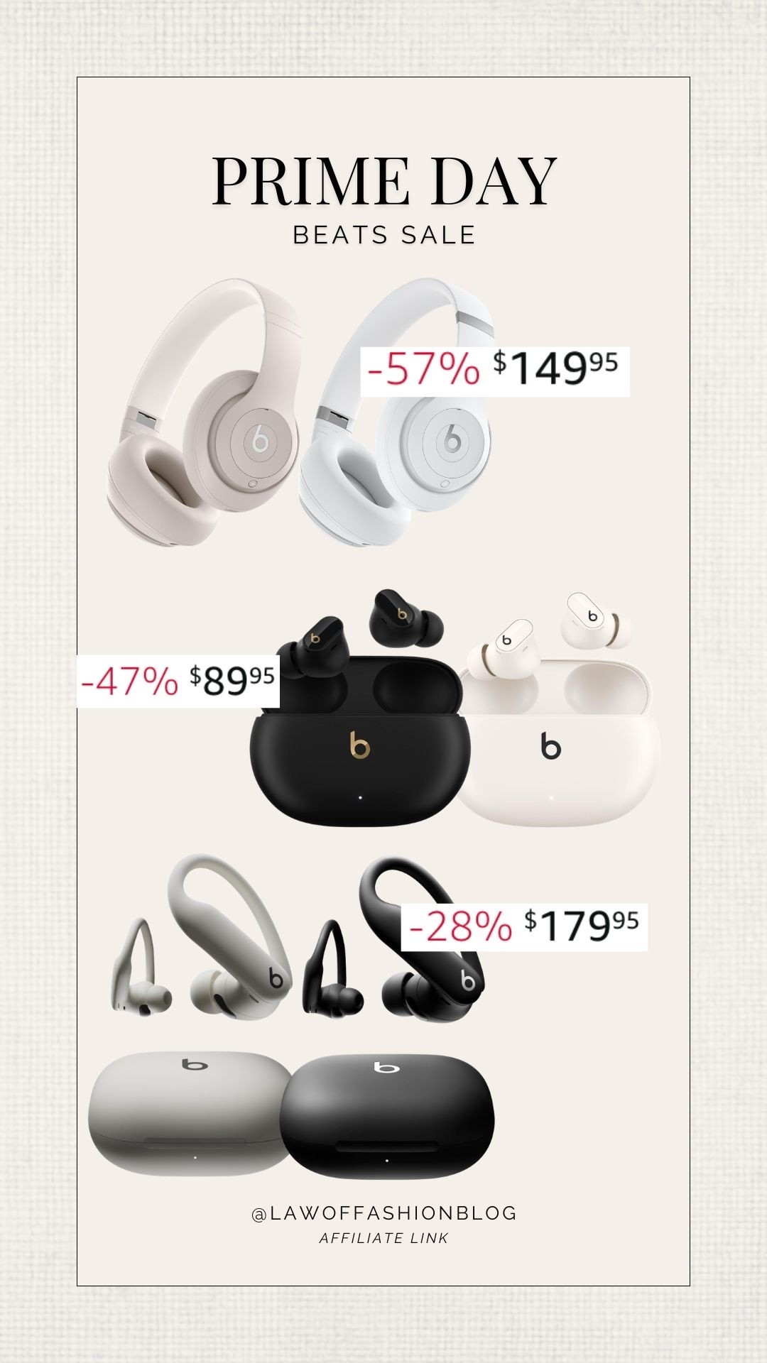 Amazon prime day deals beats on sale headphones on sale wireless ear buds on sale travel must haves

#LTKSaleAlert