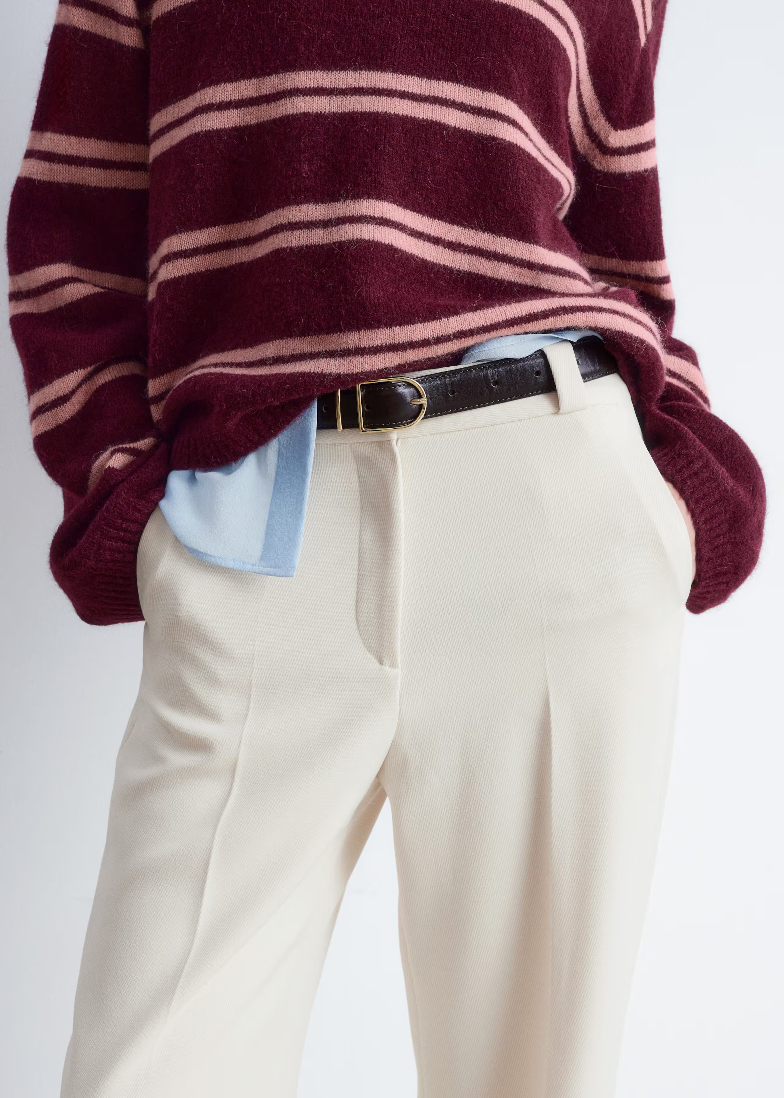 Wide Press-Crease Trousers | & Other Stories UK