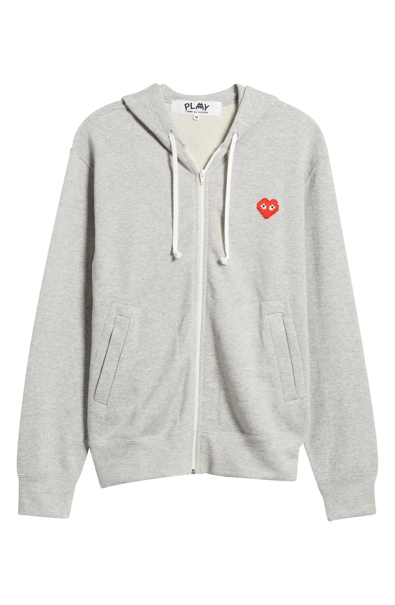 Pixel PLAY Appliqué Zip Hoodie | Nordstrom