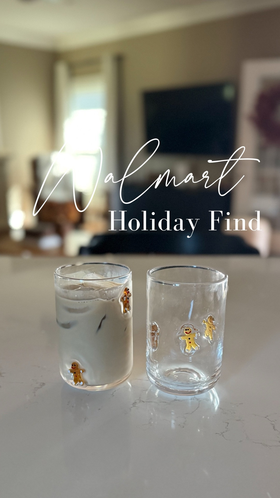 Everything tastes better in a pretty glass! Am I right?? Loving these cutie look for less holiday glasses from Walmart! 

I grabbed a two pack in the gingerbread man & love the larger 16 oz size! Can’t beat the price…these won’t last long. 

#LTKFindsUnder50 #LTKHome #LTKSeasonal