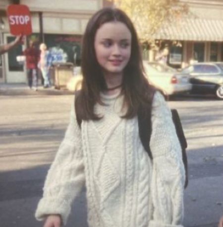 RORY GILMORE SWEATER for all the tiktok study tok girls who love gilmore girls 