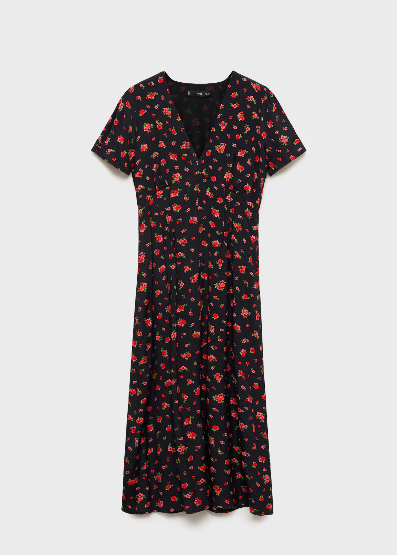 Florales Midi-Kleid - Damen | MANGO Deutschland | Mango EU