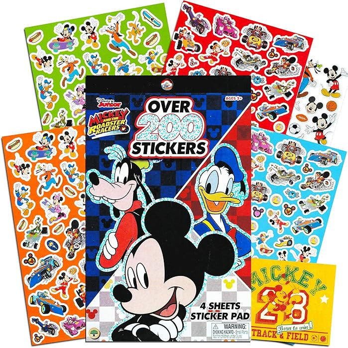 Disney Mickey Mouse Stickers Booklet with 216 stickers | Amazon (US)