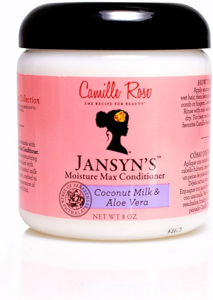 Camille Rose Conditioner, Jansyn’s Moisture Max – Detangler, Deep Conditioner for Dry, Damage... | Amazon (US)