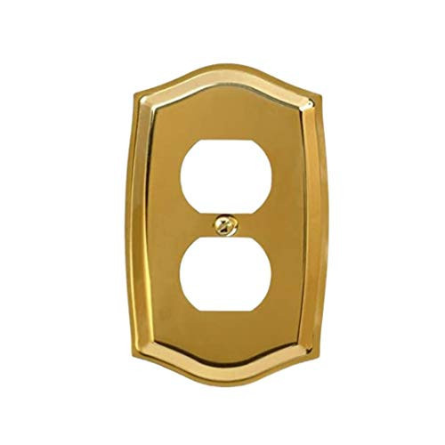 Runwireless Colonial Solid Stamped Brass Switch plate, Wall plate, Cover _ 10-104D | Amazon (US)