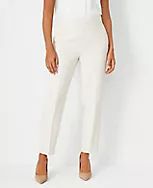 The Side Zip Eva Ankle Pant in Fluid Crepe | Ann Taylor (US)