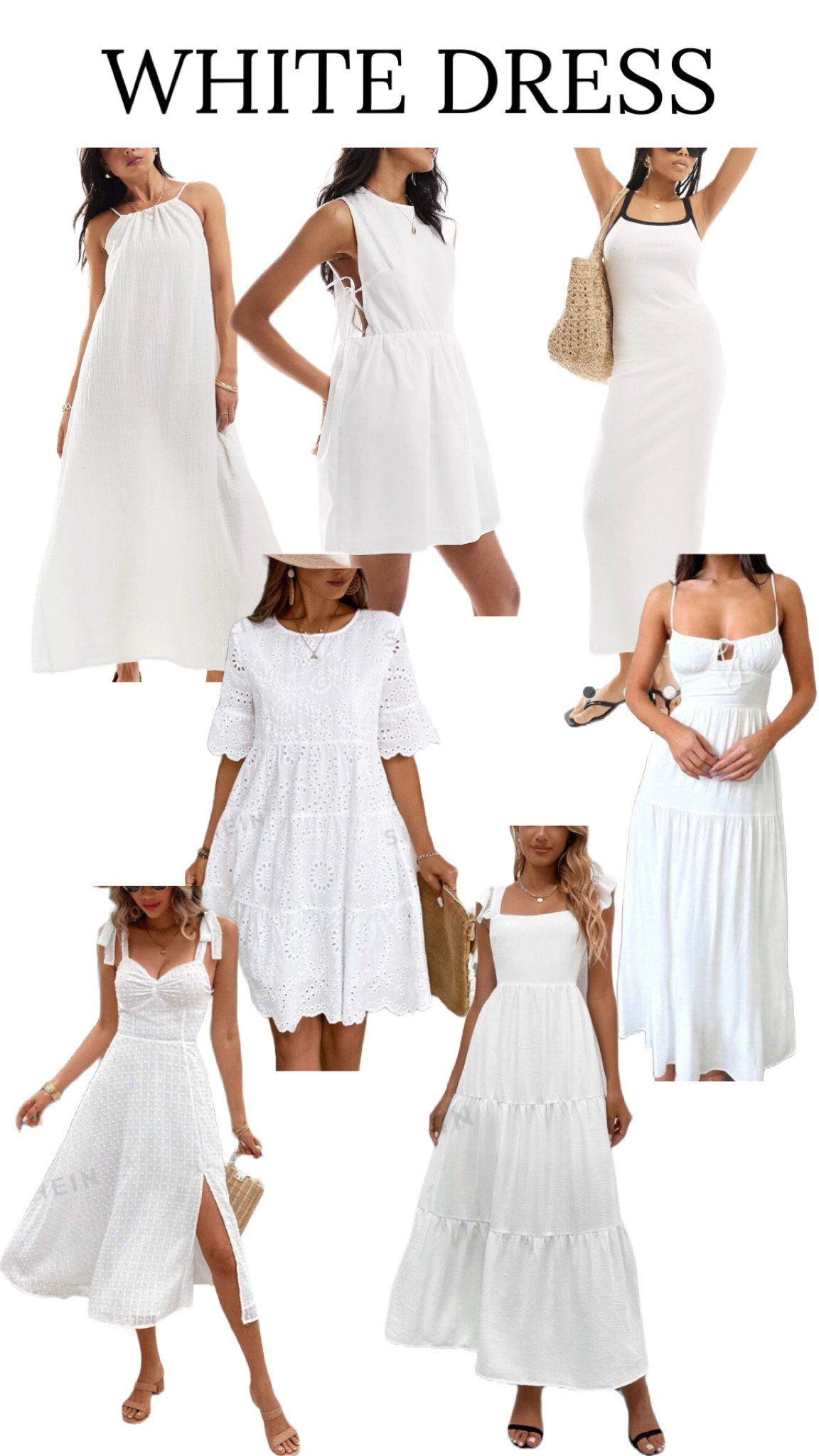 SUMMER FASHION TRENDS: White dresses 🤍

#LTKFindsUnder50 #LTKFindsUnder100 #LTKStyleTip