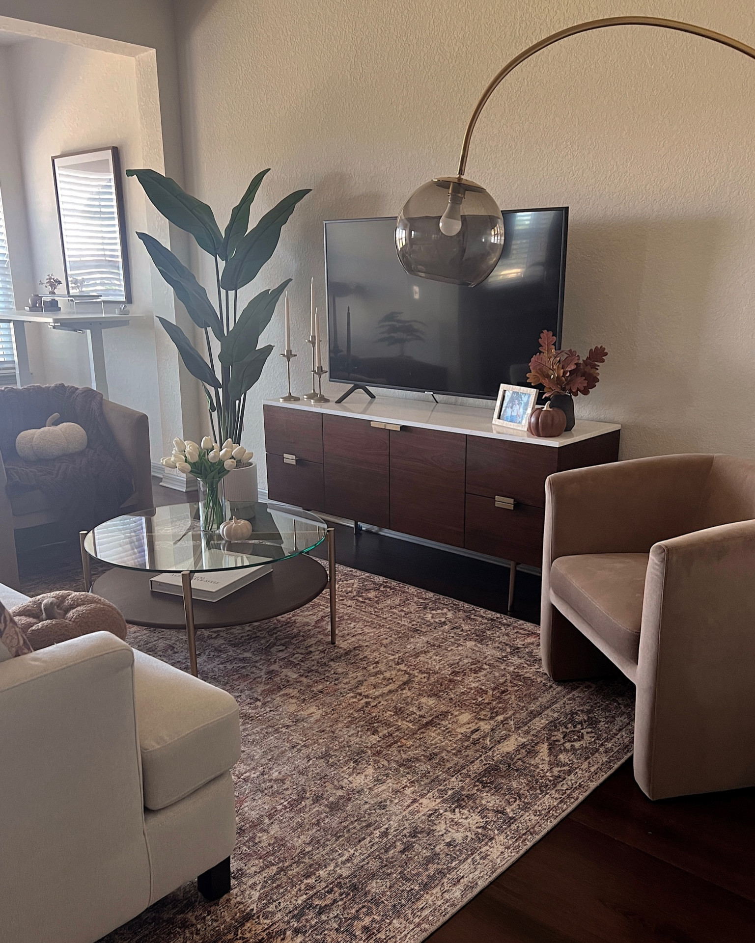 Throwback to last year’s living room setup. The apartment has come a long way! ✨ 

Living room inspo, living room ideas, cozy living room, apartment living room, home decor, trendy decor, budget decor, shag rug, west elm sectional, gray sectional, accent chair

#LTKsalealert #LTKSeasonal #LTKhome