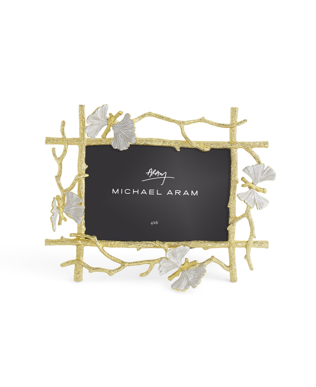 Michael Aram Butterfly Ginkgo Gold Frame, 4" x 6 | Macy's