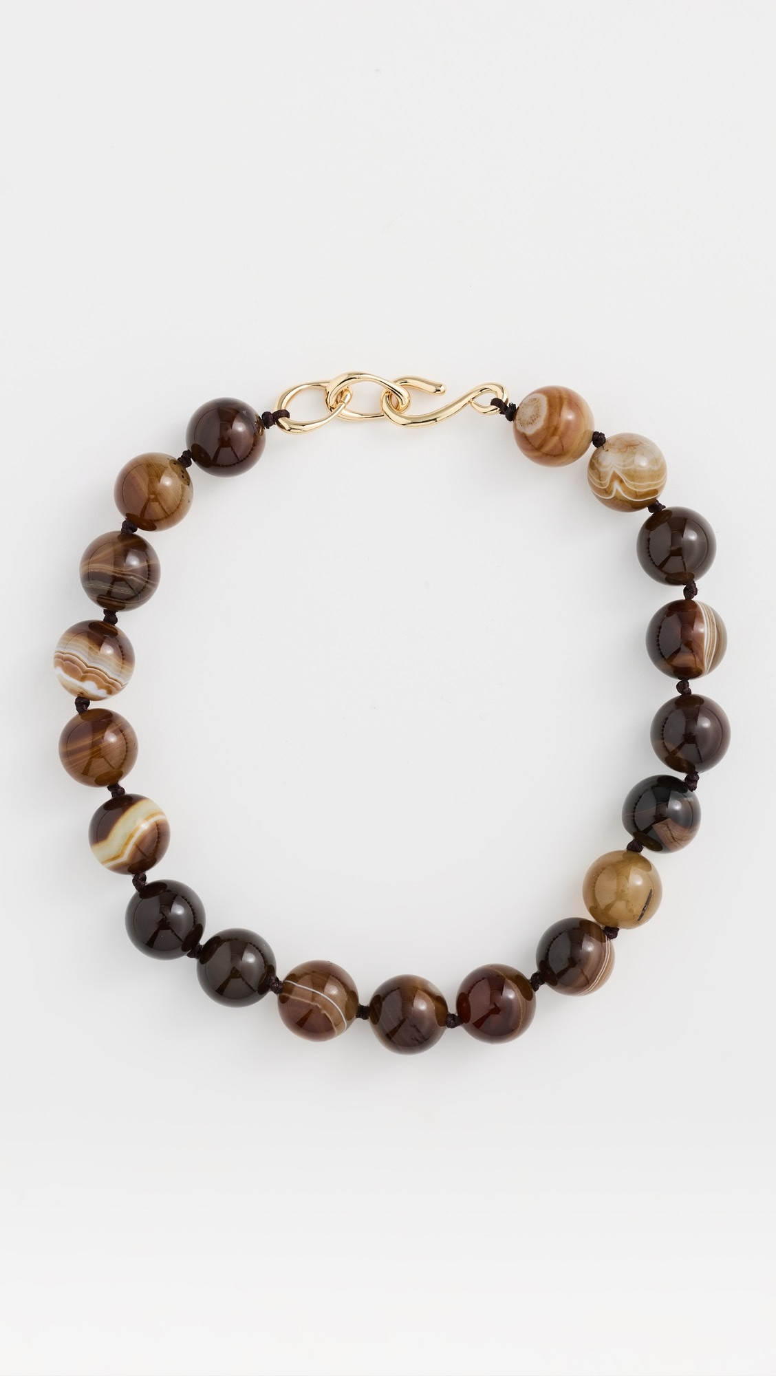 Oversized Stone Bead Choker Necklace | Shopbop