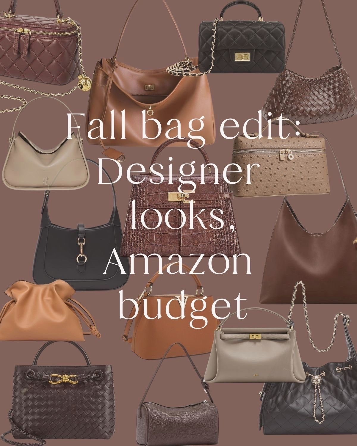 Amazon bags that give the designers a run for their money!

#LTKootd #LTKmomlife #LTKSeasonal