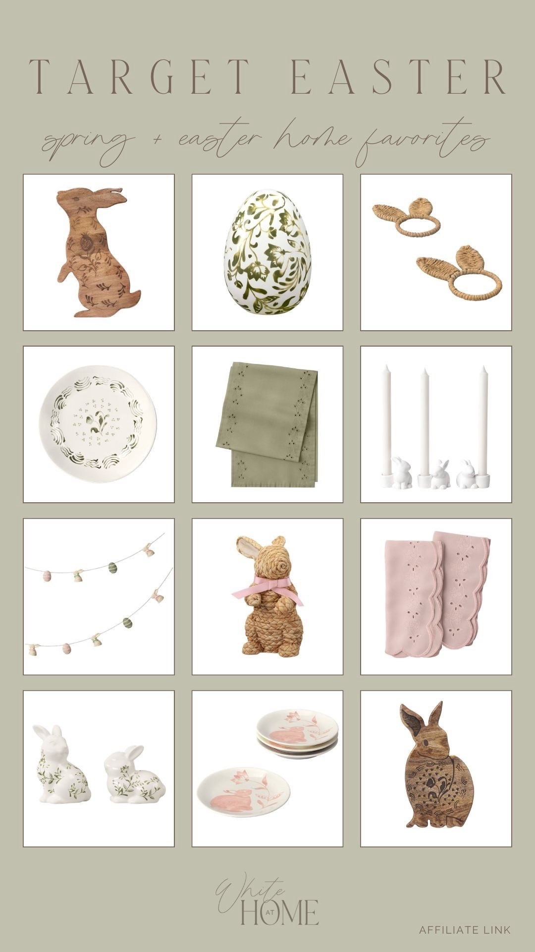 It’s hard to believe that Easter is just a little over a month away! I’ve rounded up favorites from Target that are perfect for hosting or adding some small decorative touches! All very affordable and so pretty. 

#LTKHome