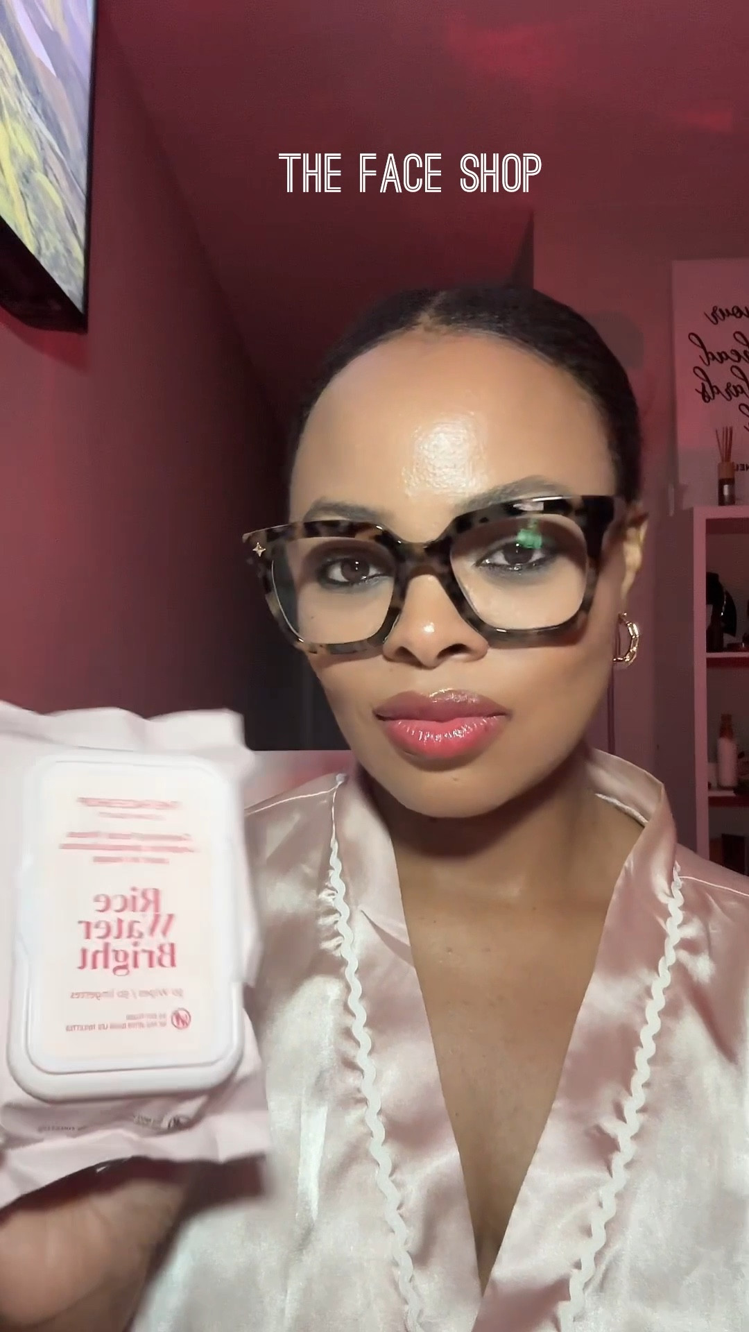 Get ready with me for bed, taking off my face with The Face Shop makeup wipes. It’s leaves your face so hydrated and moisturized 🥰

#LTKBeauty #LTKgrwm #LTKselfcare