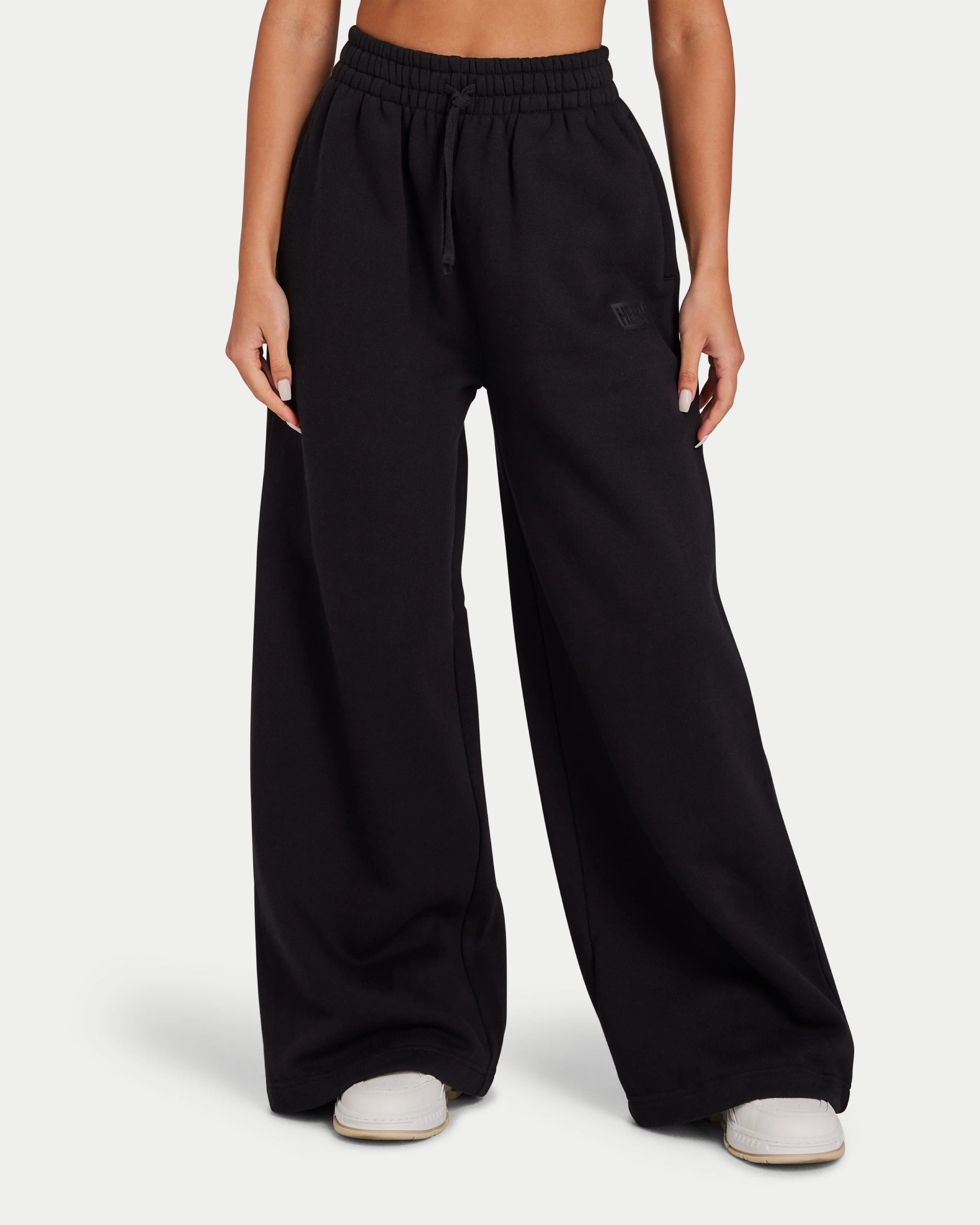 Womens Collective Wide Leg Sweatpant - Black | HERA Clothing | HERA Clothing