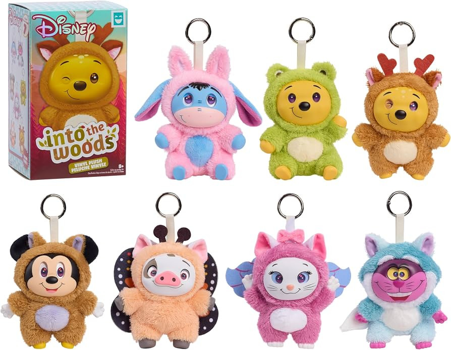 HAPPY HAUL Disney Into the Woods Vinyl Plush Clip-on Surprise Toy | Amazon (US)