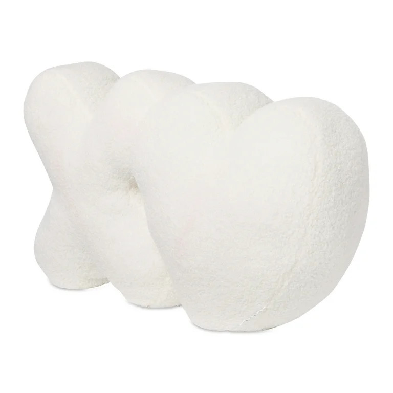 XO Decorative Pillow, White, Valentine's Day by Way To Celebrate | Walmart (US)