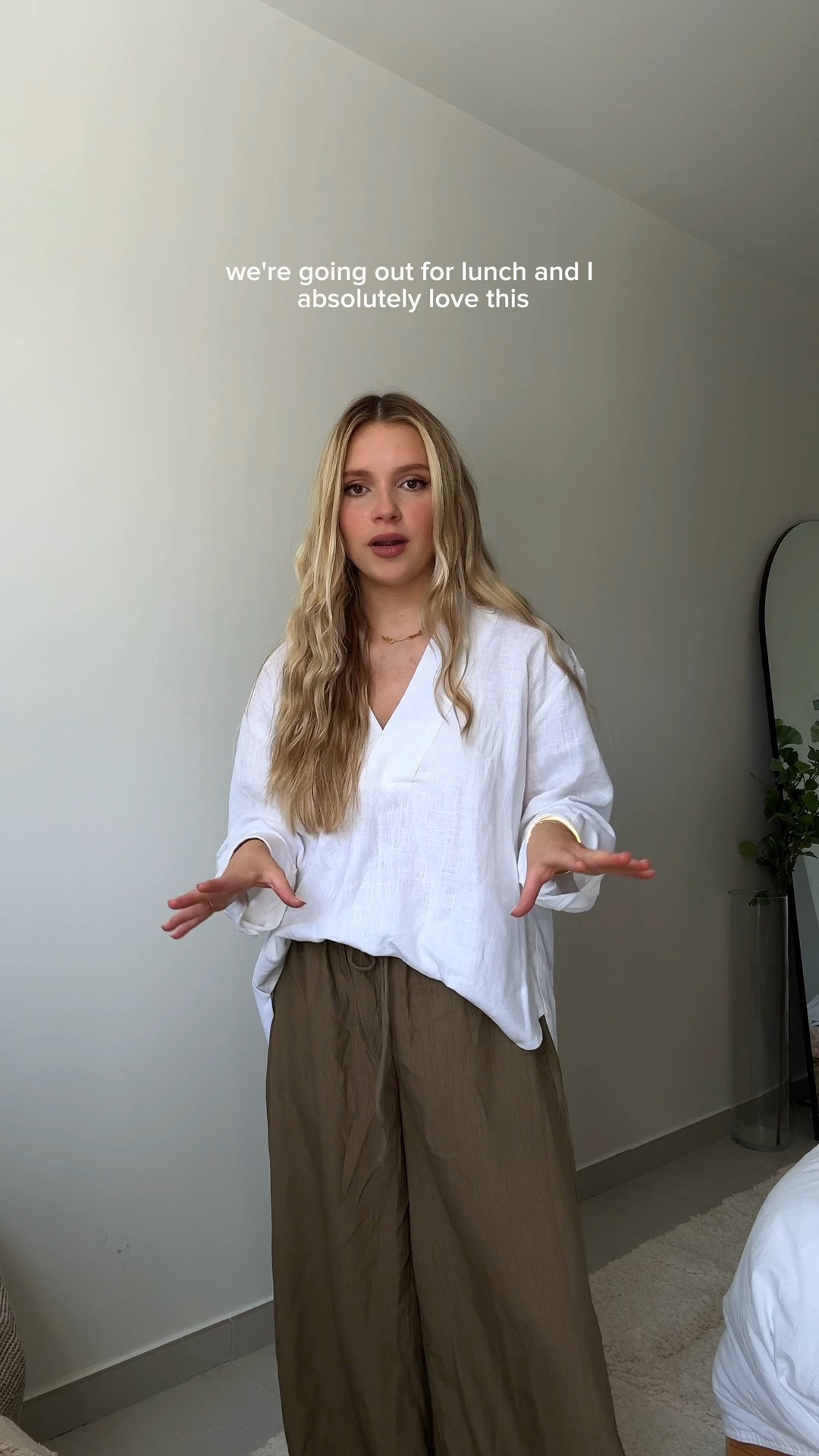Today’s outfit🤍 these trousers are SUCH a must have for Spring!! I love them!!

#LTKsummer #LTKspring #LTKpetite