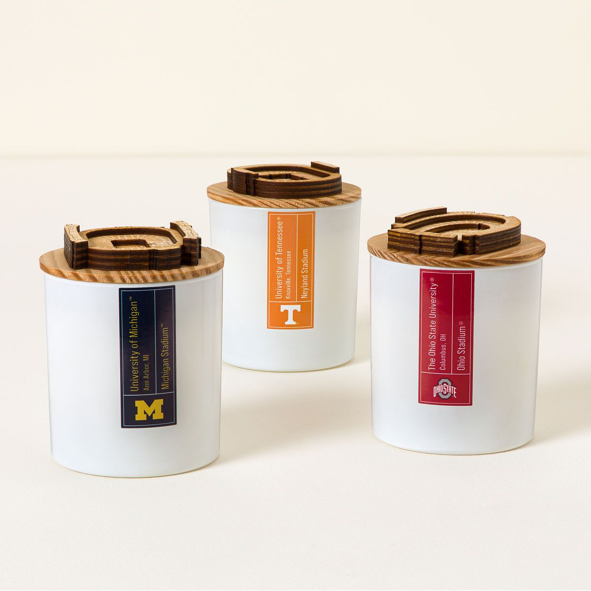 College Football Stadium Sculpture Candle | UncommonGoods