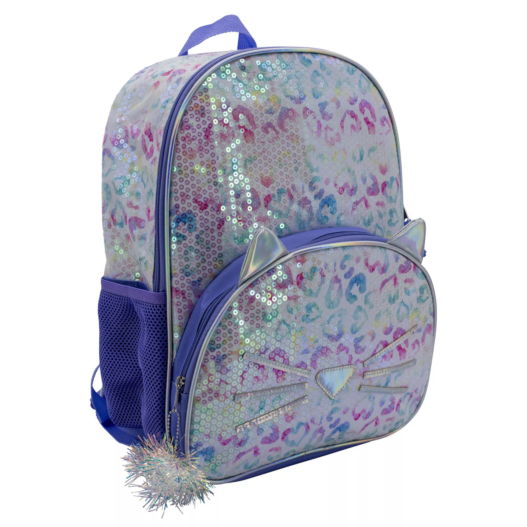 Kids Kitty Sparkle Cat Ears Backpack | Kohl's