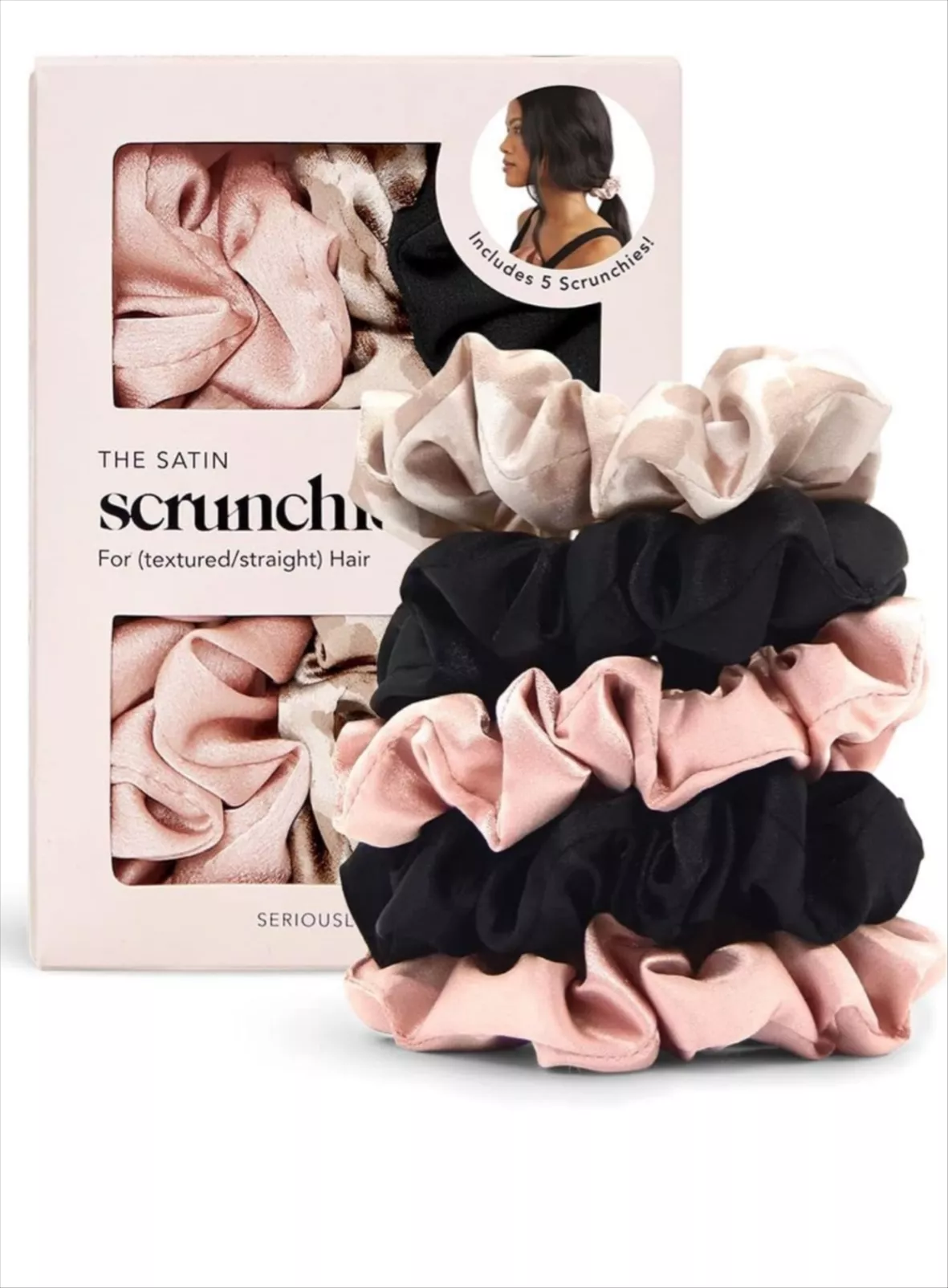 Buy Plain Ruffle Scrunchie For Curly Hair At Best Price.