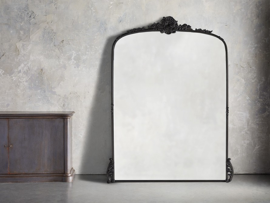 Amelie Grand Mirror in Black | Arhaus