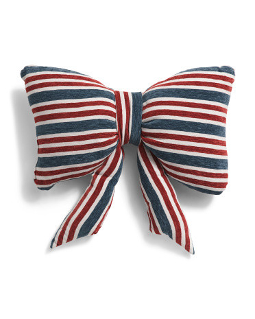 14x24 Americana Bow Shaped Pillow | TJ Maxx