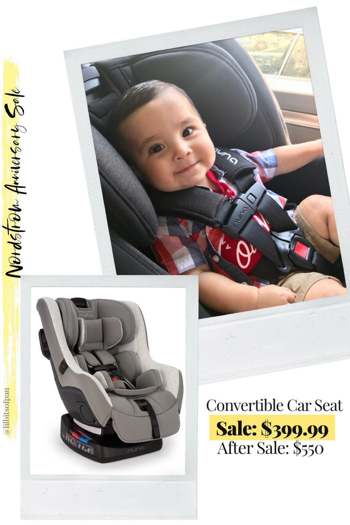 This is the best time to get the NUNA RAVA convertible car seat and the lowest it will be. I have two for my kids, it goes backwards facing to forward facing and adjusts as they grow.

#LTKFamily #LTKxNSale #LTKKids