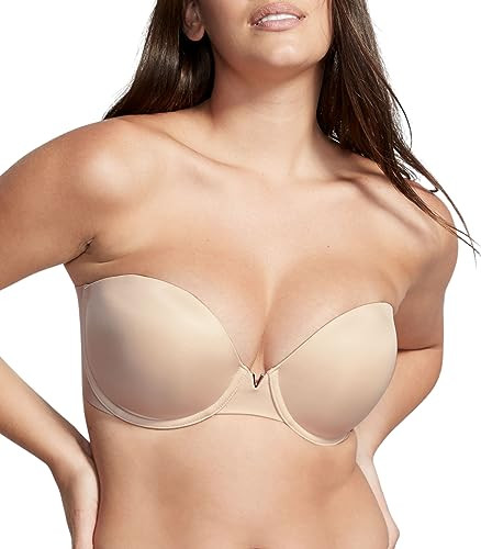 Victoria's Secret Women's Bare Push Up Strapless Bra, Bras for Women (32A-38DDD) | Amazon (US)