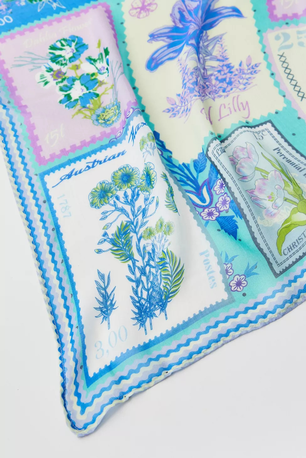 Vismaya Flower Stamp Bandana | Urban Outfitters (US and RoW)