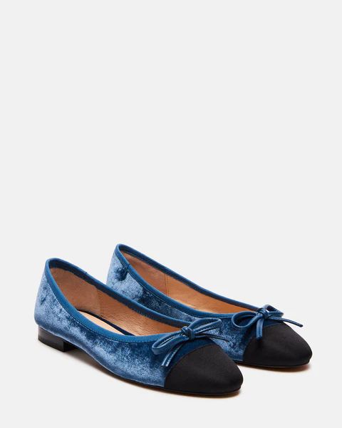 ELLISON BLUE VELVET | Steve Madden (US)