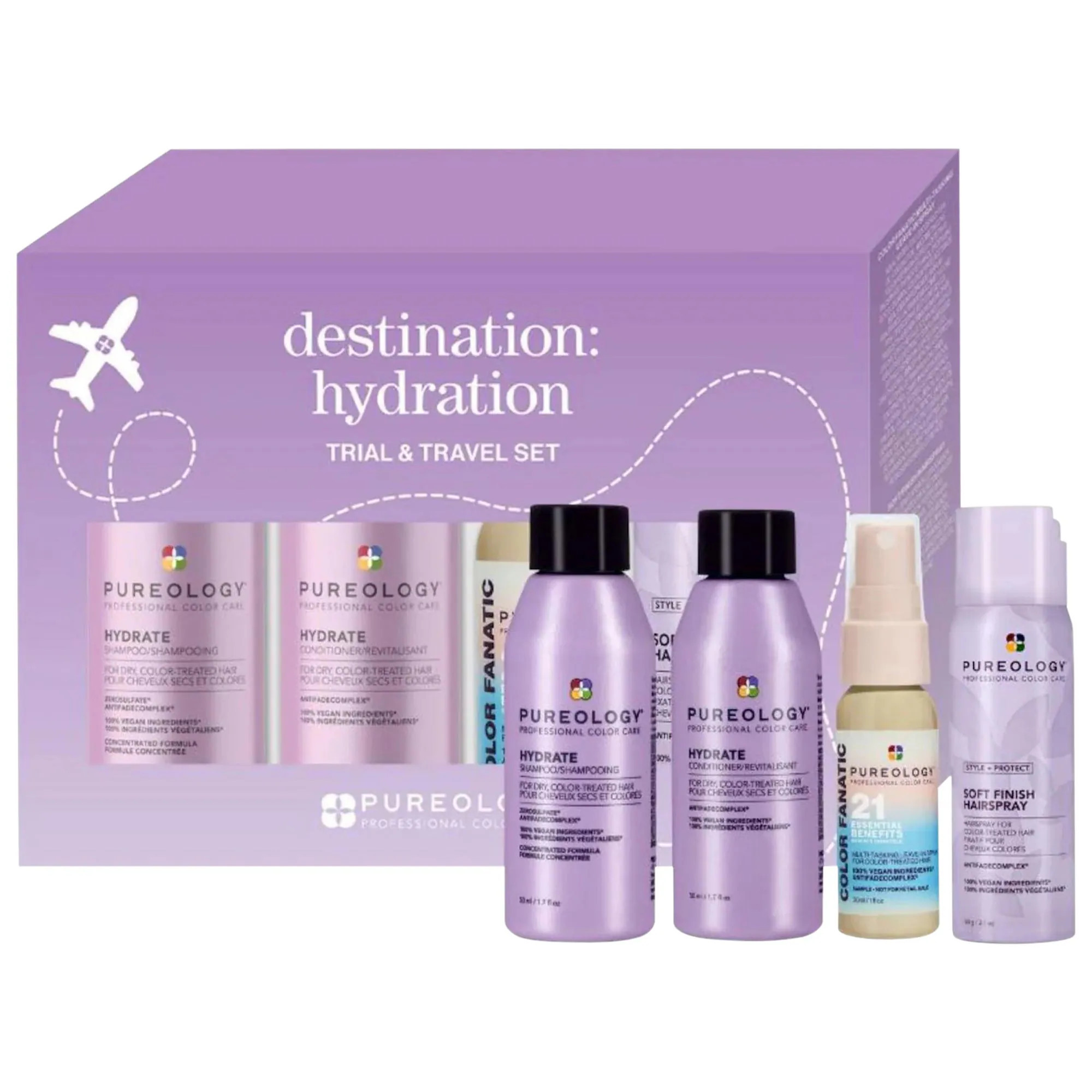 Pureology Mini On-The-Go Hydrate Hair Kit | Sephora (US)