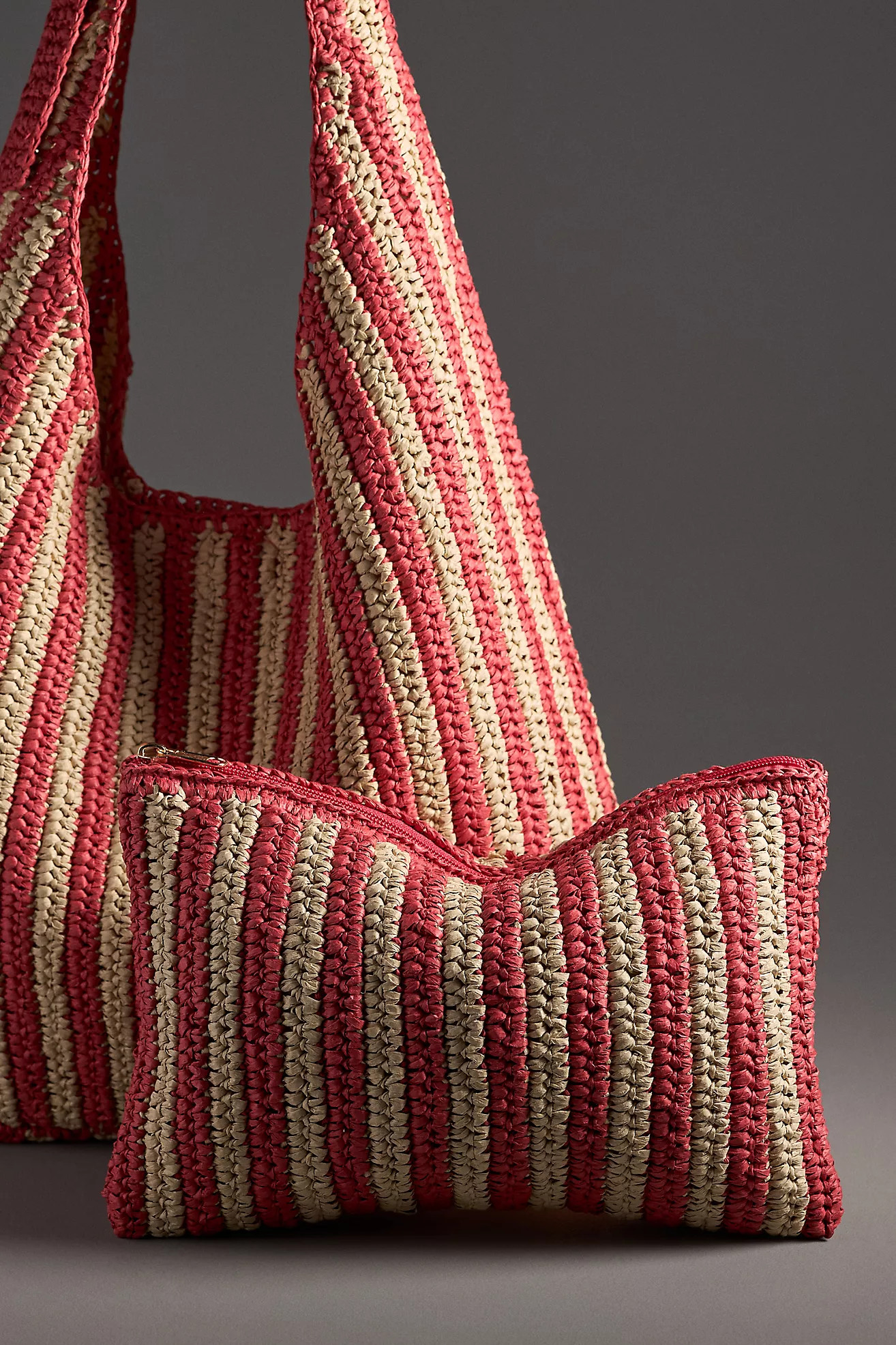 The Love Knot Slouchy Bag: Raffia Buckle Edition | Anthropologie (US)