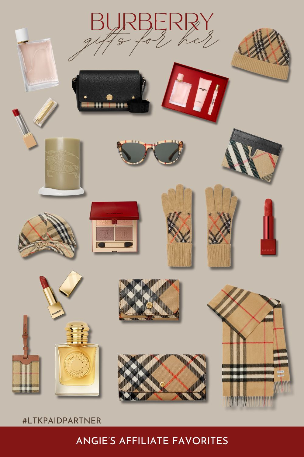 I love these gift choices! I'm definitely grabbing the eye shadow quad and at least one of the lipsticks! #paidpartner #ad #affiliatelinks #burberry #burberrygifts #giftsforher #burberrygiftsforher  

 #LTKGiftGuide #LTKHoliday