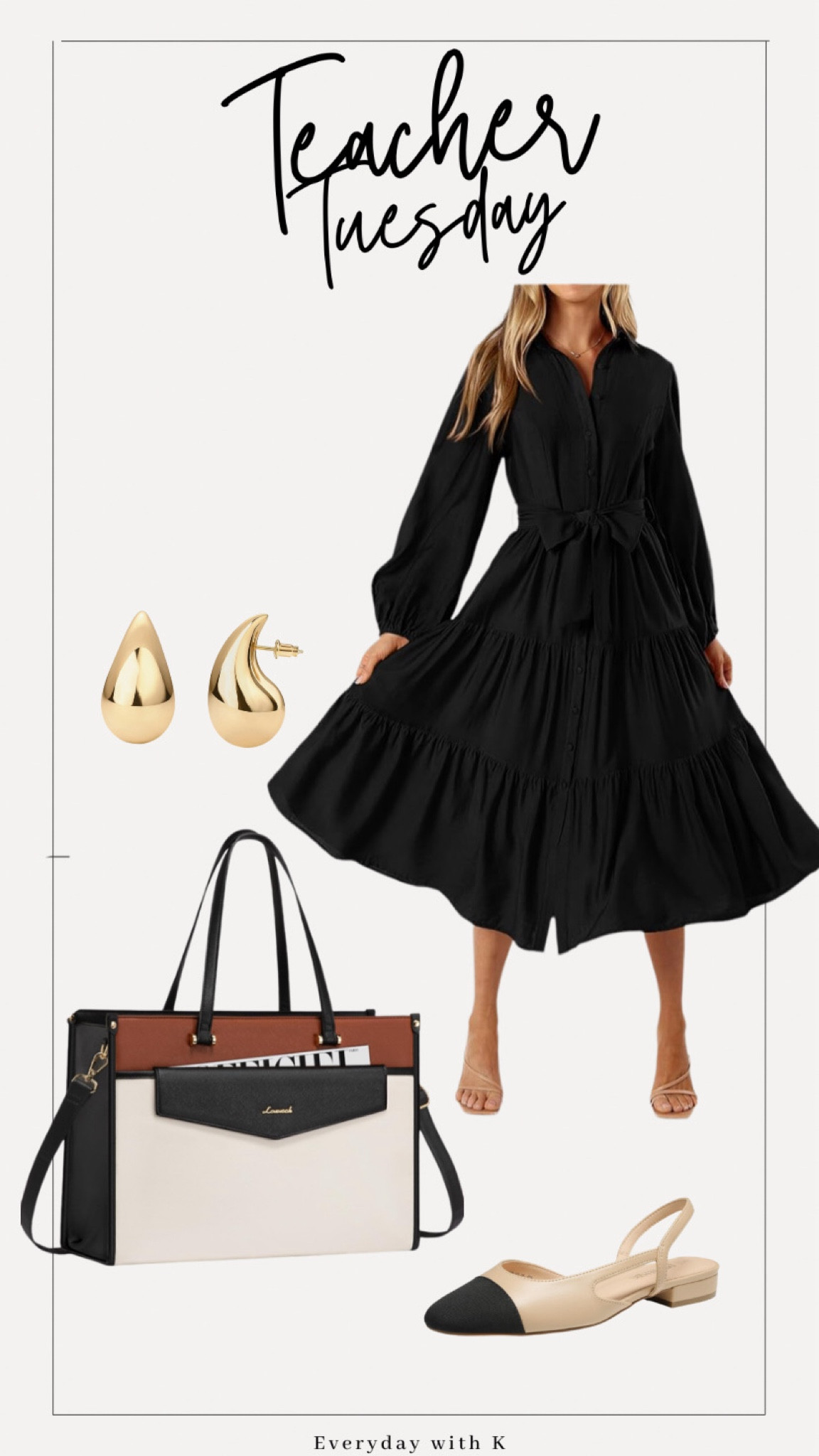Teacher Tuesday: Little Black Dress 

#LTKFindsUnder50 #LTKStyleTip #LTKWorkwear