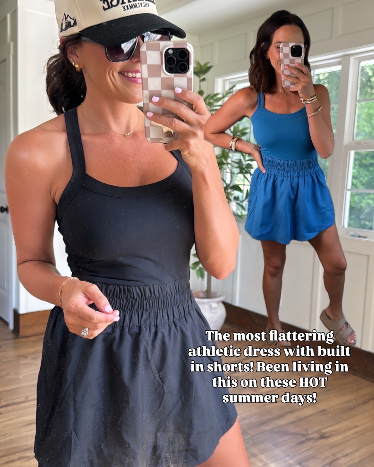 this one is on REPEAT rn 🖤

the kind of dress you throw on once and suddenly you’re reaching for it every single hot day… flattering, comfy, and actually functional

amazon find — built-in shorts (!!), wearing xs, true to size

#ltkunder50 #amazonfinds #ltkfit #athleisurestyle #everydayoutfit #summerstyle #momstyle