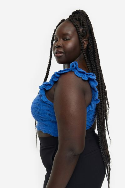 Crochet-look Crop Top | H&M (US + CA)
