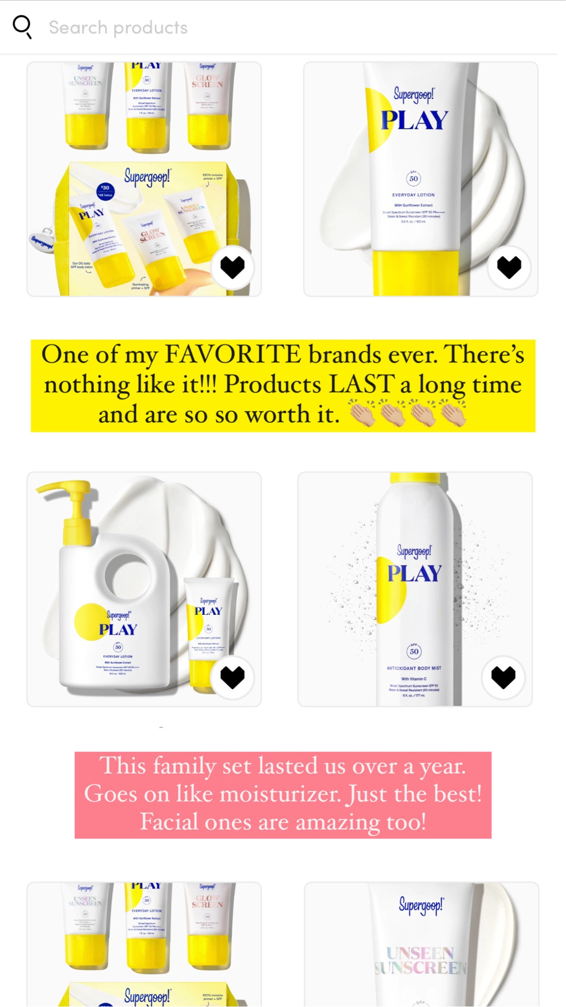 The best sunscreen ever. Vacation ready // vacay ready // spring break // beauty must haves // family vacation // beach vacation // Supergoop 

#LTKfindsunder50 #LTKfindsunder100 #LTKbeauty