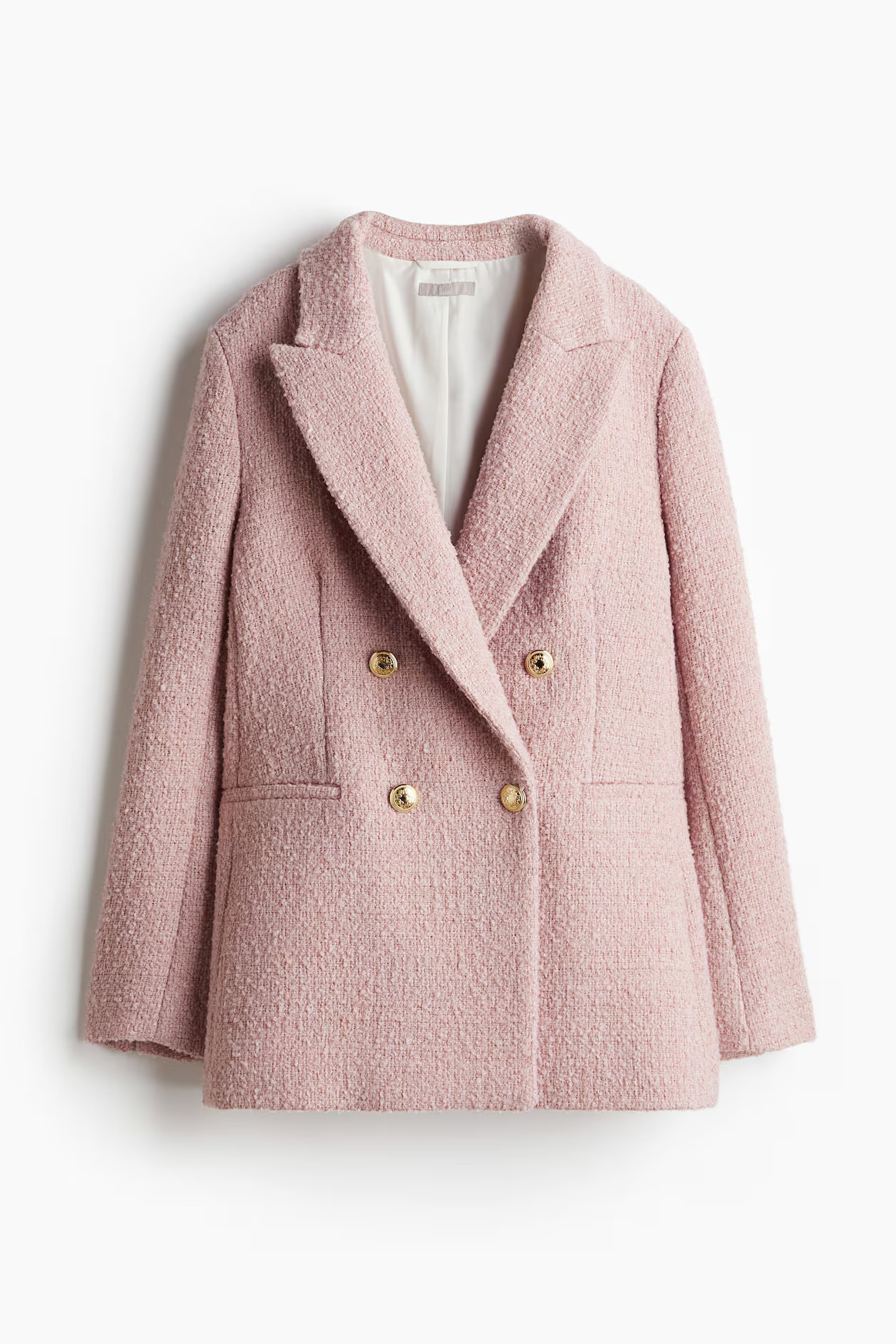 Textured-weave blazer | H&M (UK, MY, IN, SG, PH, TW, HK)
