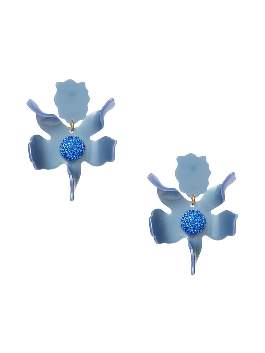 Lily Acetate & Glass Crystal Drop Earrings | Saks Fifth Avenue